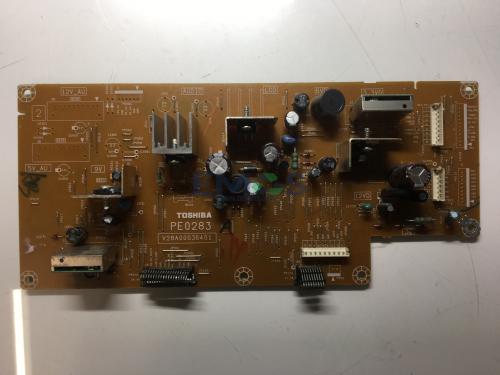 PE0283A V28A00036401 AUDIO AMP PCB FOR TOSHIBA 42X3030D